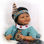 Américaine simulation 42cm Indian baby doll - Photo 5