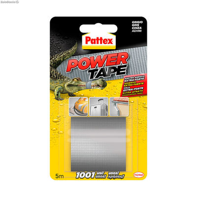 Amerykańska wstążka Pattex power tape Szary (5 m x 50 cm)