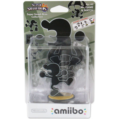 Amiibo Super Smash Bros Mr Game and Watch Character