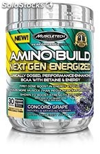 Amino Build Next Gen Energized, Concord Grape, 9.86 oz (280 g) - Muscletech