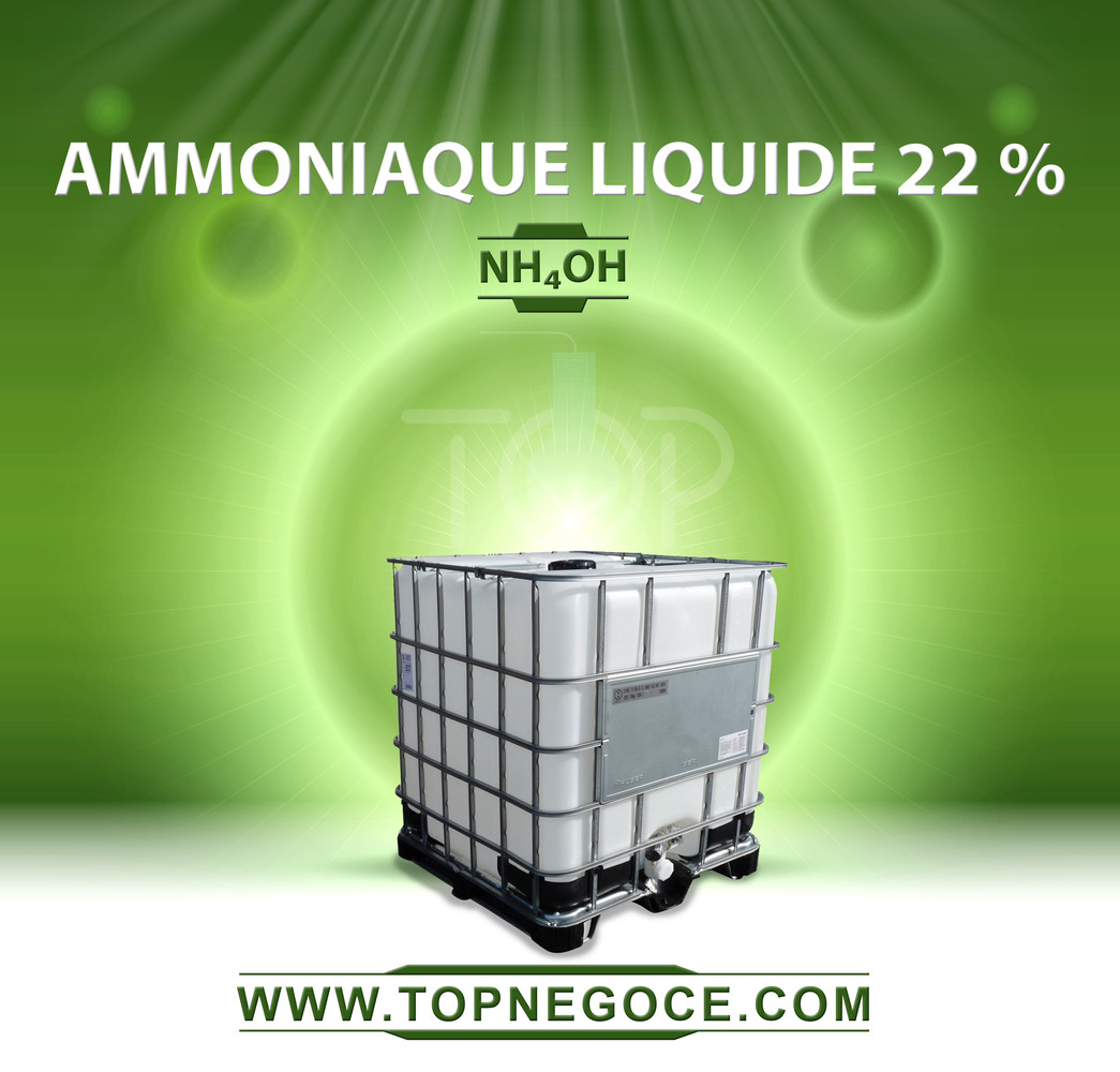 Ammoniaque, acheter de l'ammoniaque liquide Alcali 22°