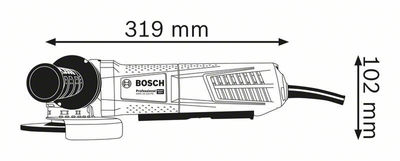 Amoladora angular con x-lock bosch gwx 15-125 ps - Foto 4