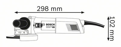 Amoladora angular con x-lock Professional bosch gwx 10-125 - Foto 3