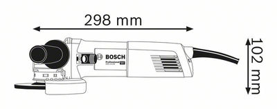 Amoladora angular con x-lock Professional bosch gwx 14-125 - Foto 3