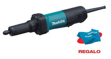 Amoladora recta 400W 6mm GD0600 + braga cuello makita PRK00826