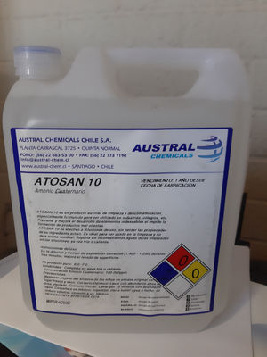 Amonio Cuaternario Atosan-10 concentrado