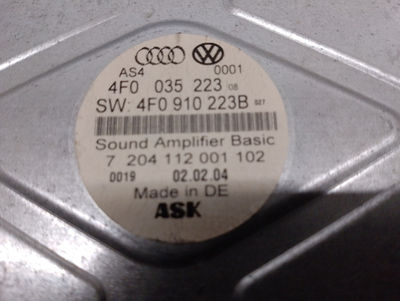 Amplificador / 4F0035223 / 4F0910223B / 4595157 para audi A6 berlina (4F2) 2.4 v - Foto 5