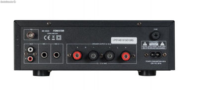 Amplificador estéreo Hi-Fi con reproductor Bluetooth USB MP3 y radio FM Fonestar - Foto 4