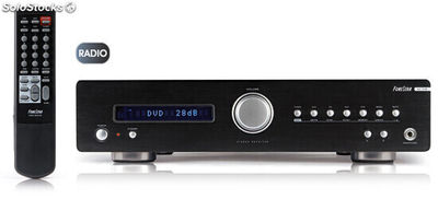 Amplificador estéreo Hi-Fi con sintonizador digital AM/FM FONESTAR AS-150R
