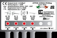 Amplificatore da Palo 345U con Filtro Lte e Guadagno 30dB - ATP30-345U(LTE)Reg