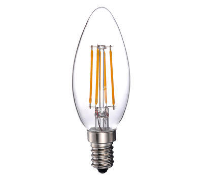 Ampoule flamme B35 Ã filament LED - 3 W Ã©quivalence incandescence 28 W, 300 lm,