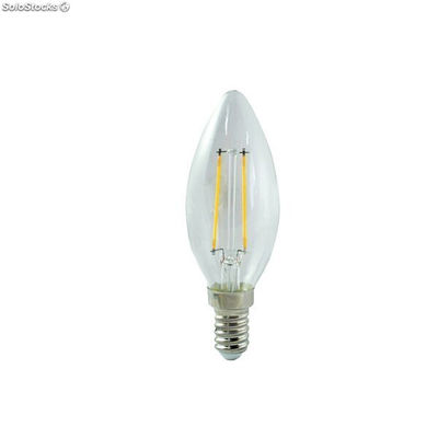 Ampoule LED flamme filament C37 E14 3,5W 2700K