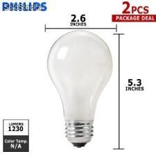 Ampoules Philips Frosted 100w