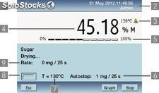 Analyseur d&amp;#39;humidité 160g, haut de gamme avec tablette tactile - Photo 2