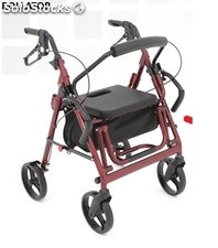 Andadera rollator 2 en 1