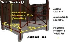 Andamio Tubular Construccion Alquiler y Venta Bogota Colombia Para todo el paìs