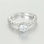 anillo con circón de plata 925, joyería regalo de anillo sencillo. - Foto 2