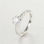 anillo con circón de plata 925, joyería regalo de anillo sencillo. - Foto 3