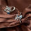 anillo de mariposa con circonias anillos al por mayor - Foto 5