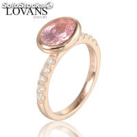 anillo plata color rosado +circónes cristales+circóne rosado grande