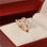 anillo plata color rosado diseño de 520(te amo)con circónes cristales - Foto 5