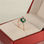 anillo plata color rosado diseño de rosca+flor con circónes cristales - Foto 3