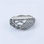 anillo plata con circónes cristales , estilo clásico. - Foto 5