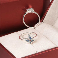anillo plata con piedras mariposa - Foto 4