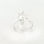 anillo plata de amor de plata ley 925 con diseño corona reina - Foto 3