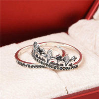 anillo plata de corona con cirzónes y piedras cristales - Foto 5