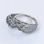 anillos al por mayor plata oxidada con circónes cristales - Foto 4