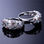 anillos de plata sortijas con diamante de imitación serie de mate - Foto 3