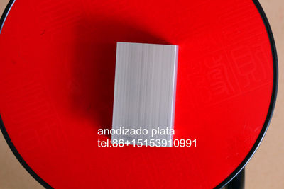 anodizado blanco de aluminio perfil - Foto 4