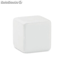 Anti-estrés forma de cubo blanco MOMO7659-06