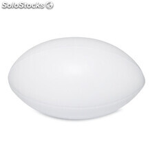 Anti-stress ballon de rugby blanc MIMO8687-06