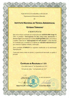 Anticongelante Refrigerante Orgánico G13 50% Si-OAT 5L - Certificado por INTA - Foto 2