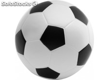 Antiestrés de espuma PU con forma de pelota de fútbol.