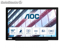 Aoc 39,6cm (15,6) 1609 usb-c - I1601P