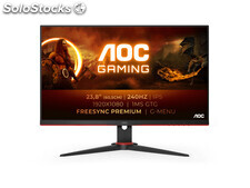 Aoc 60,5cm (23,8) 1609 hdmi+usb+dp led - 24G2ZE/bk