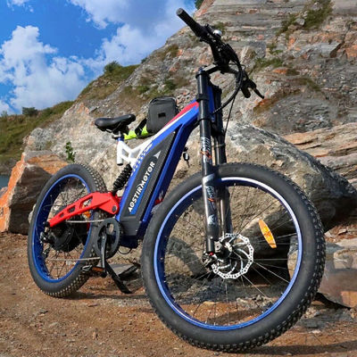 Aostirmotor 2021 Electric Mountain Bike S17 1500W EBike Fat Tire Bike 48V - Foto 2