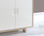 Aparador comedor-salón diseño en roble y blanco Lecco - Foto 2