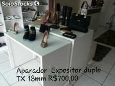 Aparador Expositor Duplo MDF TX 18mm