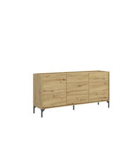 Aparador salón Cazalilla 3 puertas acabado Nordic, 75 cm(alto)155 cm(ancho)43