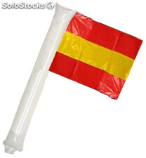 Paquete de 10 Aplaudidores hinchables con bandera de España 5 Sets de 2