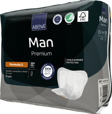 Apósito de incontinencia Masculino ABENA Man Formula 2(Ex ABENAMan Form 2 17163)
