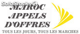 Appels d&#39;offres publics et prives au maroc + Site web gratuit