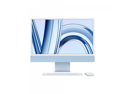 Apple iMac 24 4.5K M3 8-Core cpu 10-Core gpu 512GB (2023) Blue MQRR3D/a