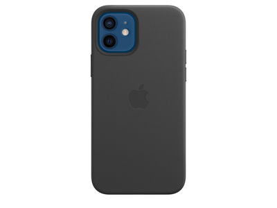 Apple iPhone 12 / 12 Pro Leather Case MagSafe - Black - MHKG3ZM/a