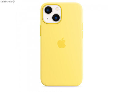 Apple iPhone 13 mini Silicone Case with MagSafe Lemon Zest MN5X3ZM/A