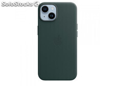 Apple iPhone 14 Leather Case with MagSafe Forest Green MPP53ZM/A